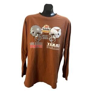 2009 Tostitos Fiesta Bowl Long Sleeve Tee – Size M